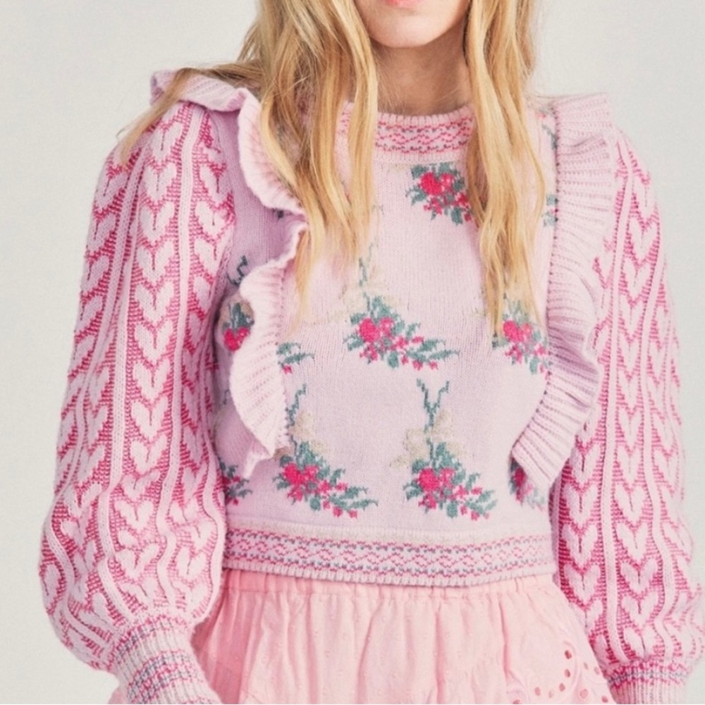 LOVESHACKFANCY PULLOVER SWEATER - image 6